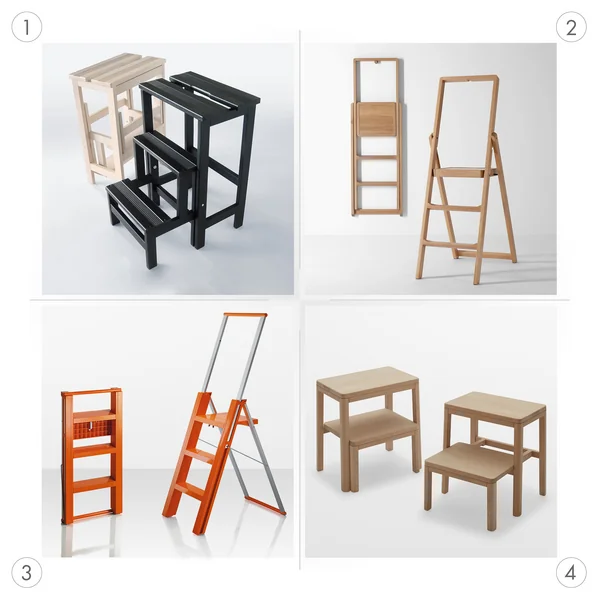 Inklapmechanismen van designtrappen