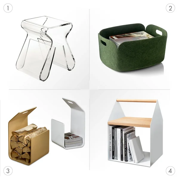 Tijdschriftenhouder: multifunctionele functionaliteit of zintuiglijk gebonden