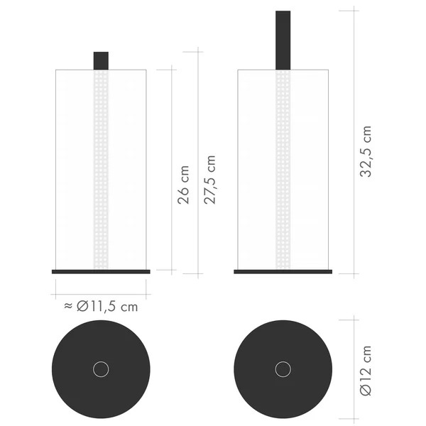 Keukenrolhouder - de juiste maat