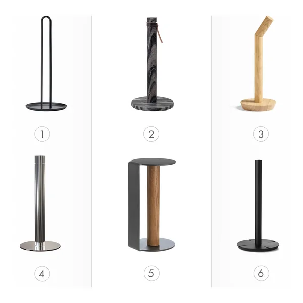 Keukenrolhouder en zijn materiaal