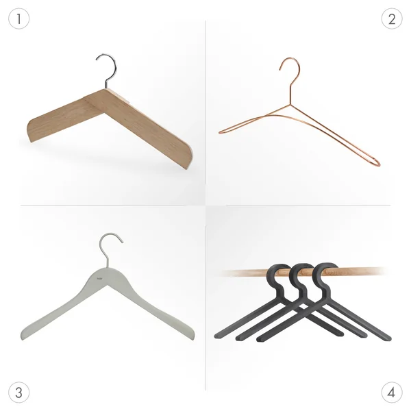 Het juiste materiaal voor hangers