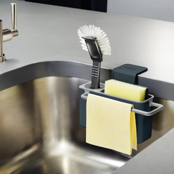 Jozef Jozef - Gootsteenhulp, zwart / grijs - gevuld