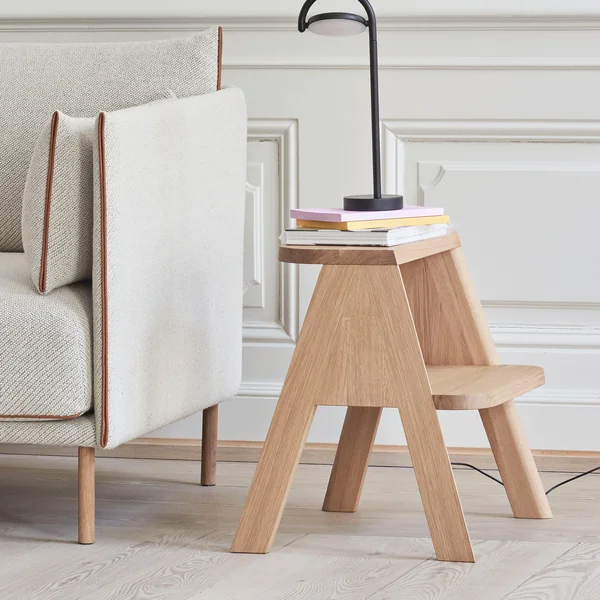 The HAY - Butler kruk ladder, eiken als bijzettafel