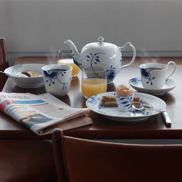 Mega Blauw Geribd van Royal Copenhagen