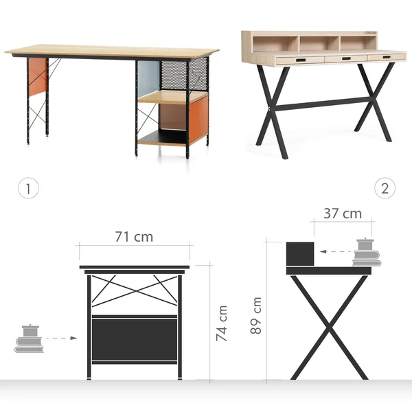 Het verschil tussen bureau en secretaresse