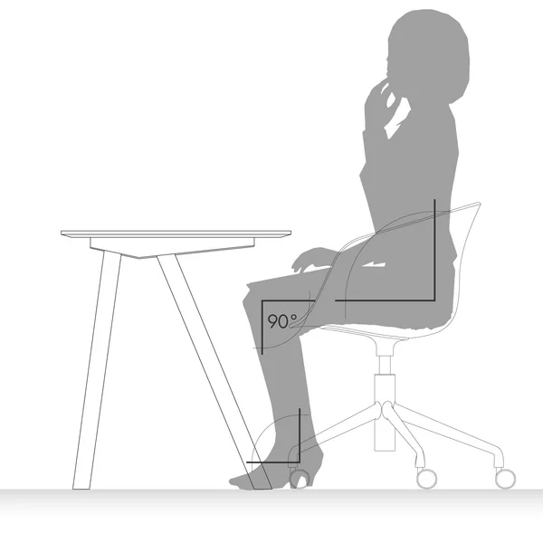 Hoe hoog moet een bureau zijn?