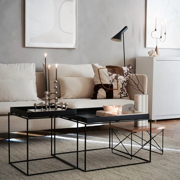 HAY - dienbladtafel, zwart
