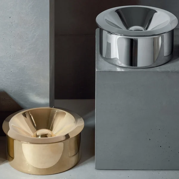 Officina Alessi - Marianne Brandt Asbak, roestvrij staal