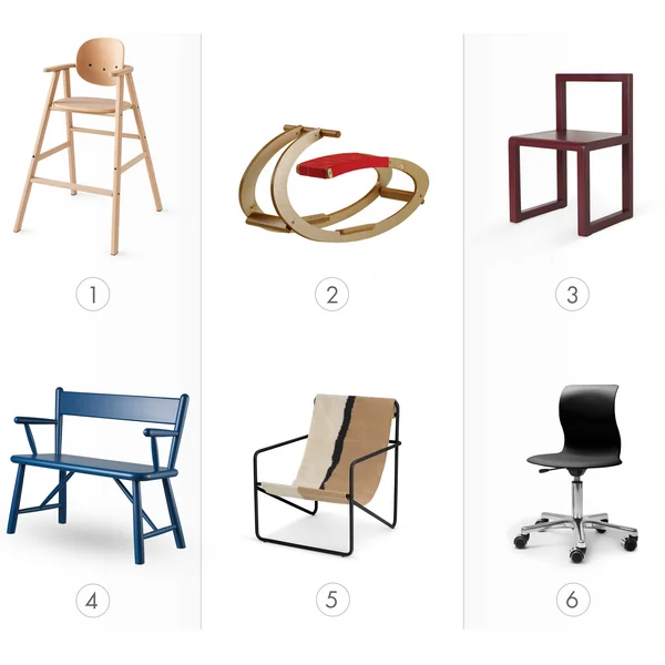 Kinderstoelen in een oogopslag