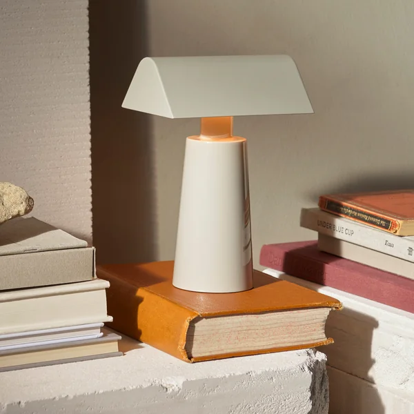 Caret MF1 batterijlamp, zijdegrijs van & Traditon